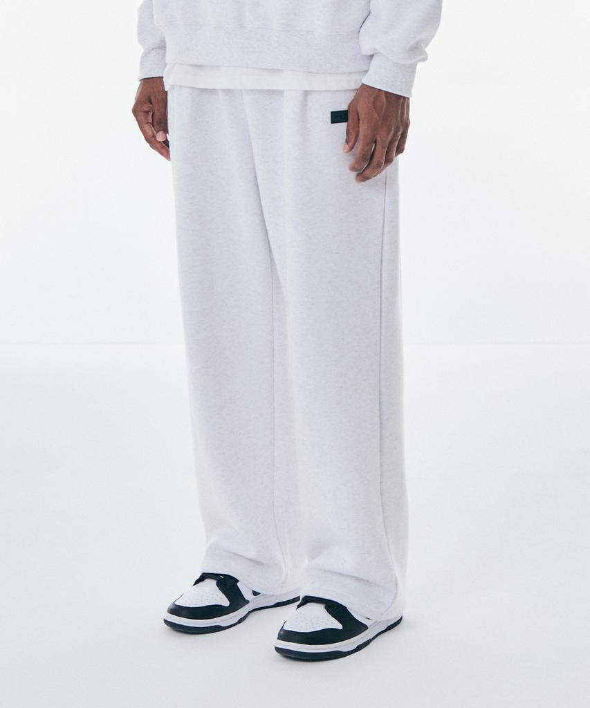 URBANAGE Daily Standard Wide Pants White Melange