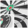 18-Inch Double-Sided Flocking Darts Board - Super Thick, Large Competition Set for Indoor Use