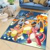 Klasyczny P-P0kém0n Charizard Wzór Dywan Salon Sypialnia Sofa Duża Powierzchnia Dekoracyjne Dywany Dzieci Zabawa Mata Antypoślizgowa Cudowne Prezenty