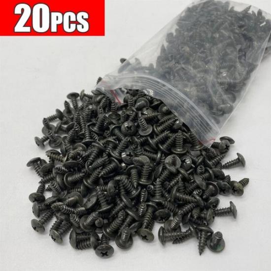 Car Metal Screw Clips Mixed Set U-Type Fastener Clip with Screw Anti-Sheet Screw