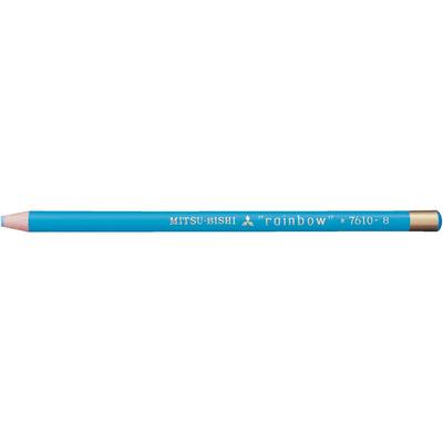 Mitsubishi Pencil Dermatograph Colored Pencils 7610 Light 1 Water-Based No. Blue, Dozen, K7610.8