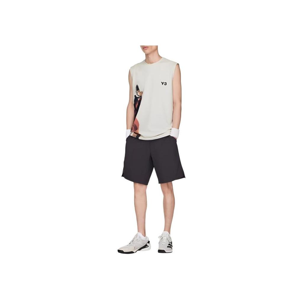Y-3 FW25 Collezione Tennis Stampa Tie-Dye Canotta Senza Maniche Top Uomo JN3000