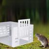 Ultra-Durable Iron Mouse Cage - Cage for Attracting Rats, One-Way Door Design, In-Out Only