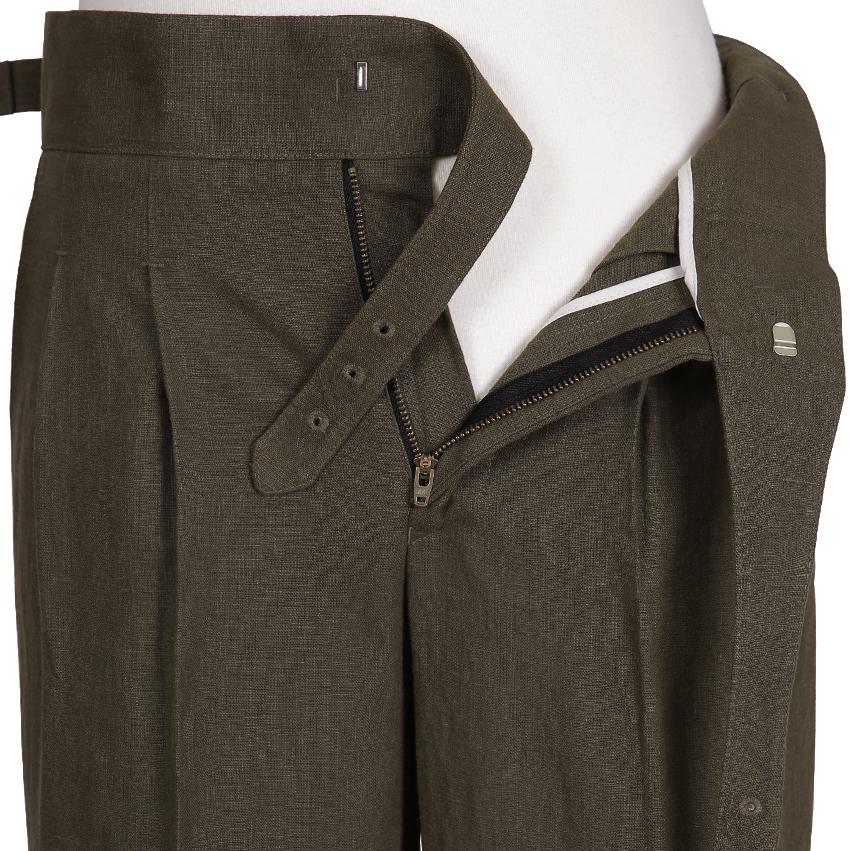 Solti 8S Linen Gurkha Trousers (Brown)