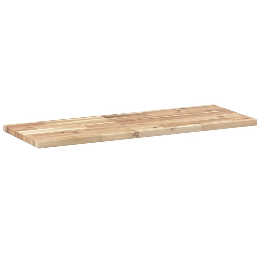 Floating Shelf 100 x 30 x 2 cm Solid Acacia Wood Untreated