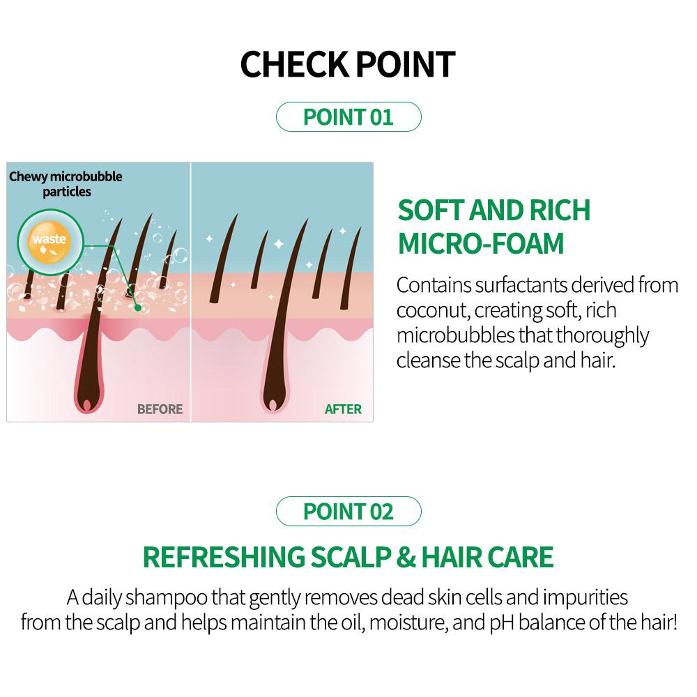 Farmstay Tamanu Oil Mild Shampoo Avocado 300ml