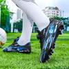 2026 Kids Soccer Football Boots FG Cleats Unisex School Training Non-Slip Breathable Outdoor Athletic Shoes for Boys Girls