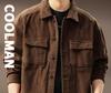 Men's High-End Corduroy Lapel Jacket - Autumn Casual AmeKaji Workwear Outerwear