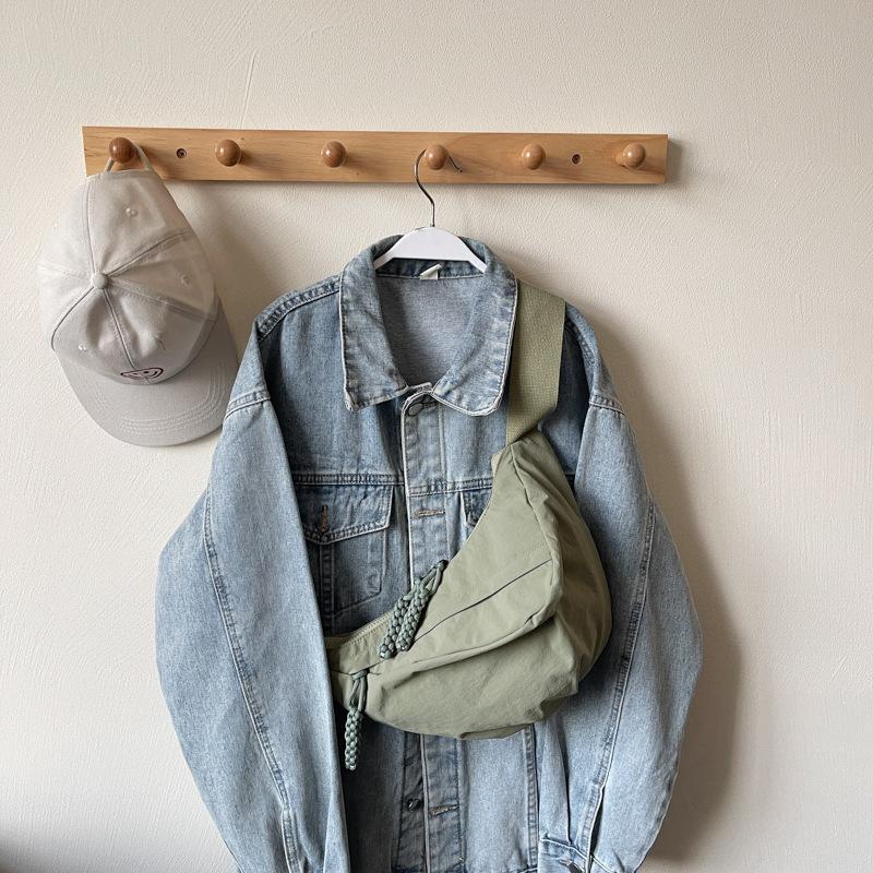 Casual bag women's new fashion shoulder bag large capacity student class commute crossbody dumpling bag