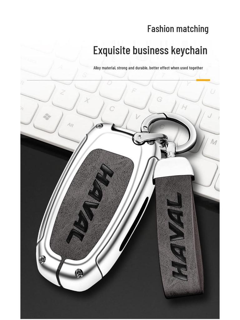Haval H6 2015 Model Key Cover: Alloy Remote Control Protector for Men