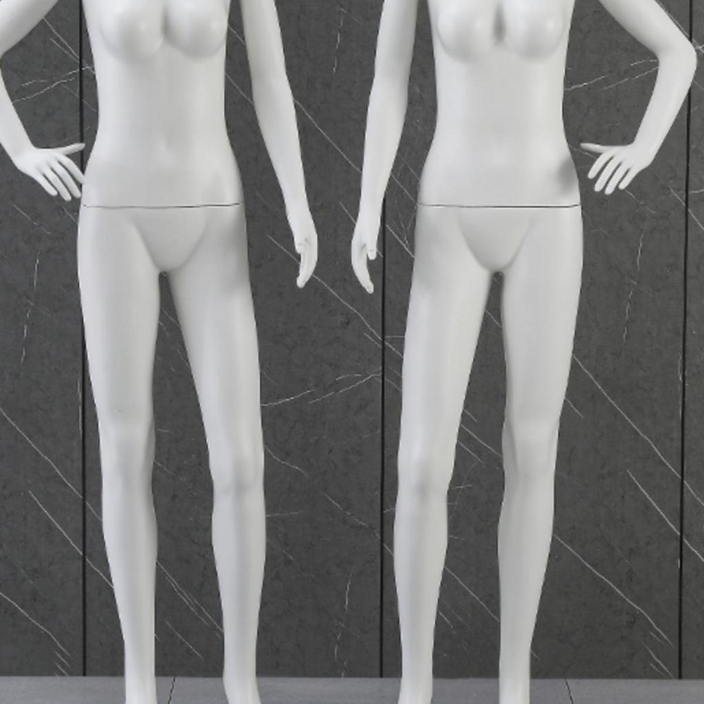 Minimalist Full-Body Female Mannequin for Clothing Display, Wedding Dresses, and Lingerie