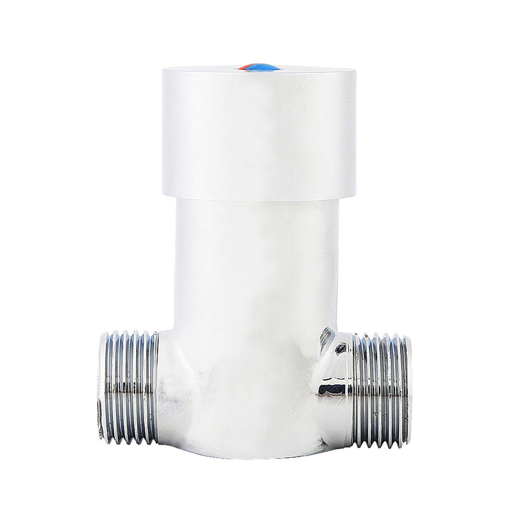 Hot Cold Mixing Valve G1/2 Hot Cold Water Mixing Valve Mixer Temperature Control for Automatic Faucet Hot Cold Water Valve