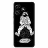 Funda For Oukitel C51 Case Cute Cartoon Cat Black Silicone Soft Phone Case For Oukitel C51 Back Cover Cases C 51 Coque 6.8" Capa