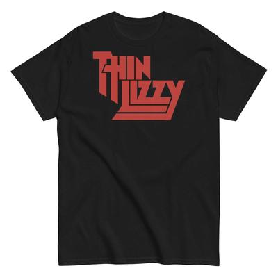 Thin Lizzy - Classic Red Logo T Shirt
