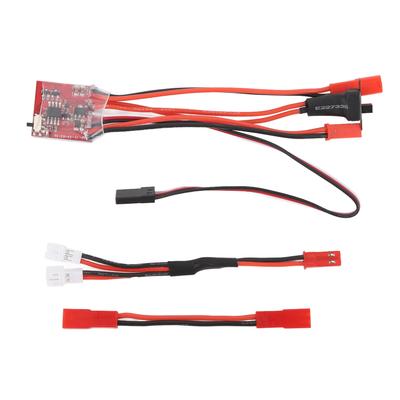 Controller di velocità ESC per auto RC con freno 30A ESC spazzolato Controller di velocità per auto 132 124 118