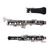 Btuty Professional C Key Semi-Automatic Oboe with Pure Gold-Plated Keys, Oboe Reed Gloves, Leather Case, Carrying Bag, Cleaning Cloth, and Mini Screwd