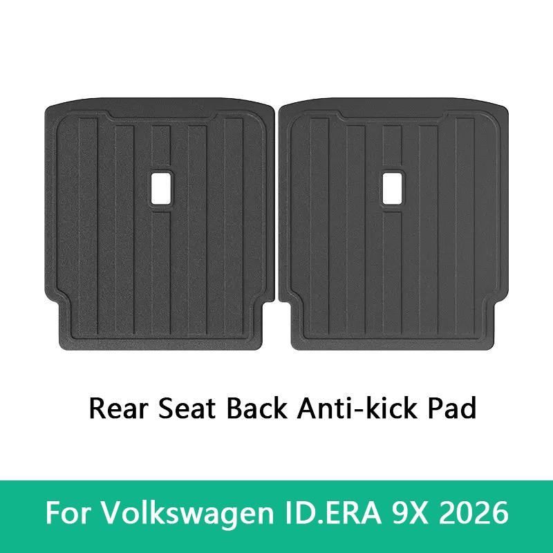 For Volkswagen ID. ERA 9X 2026 Car Trunk Mat TPE 3D Rear Seat Backrest Mat Trunk Storage Mat Trunk Carpet Waterproof Cargo Liner