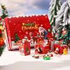 Confezione Regalo Portachiavi a Tema Natalizio da 24 Pezzi Scatola a Sorpresa Adatto Come Regalo di Natale Regalo per Feste Migliore Per Natale