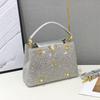 2024 Rhinestone Studded Women's Crossbody Handbag – Bright, Versatile, European & American Style