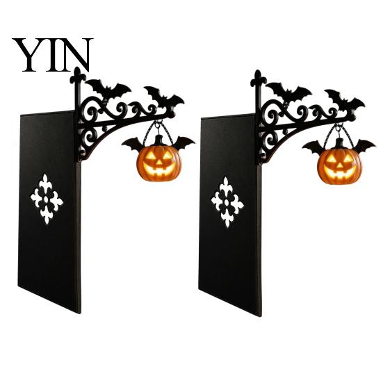 Cozy Reading Nook Lighting Halloween Library Lantern, Gothic Decorative Bookshelf Lamp, Vintage LED Magical Lantern Book Light for Bookworms,