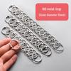 100 Loose Leaf Binder Rings and Hole Puncher Binding Tool Set