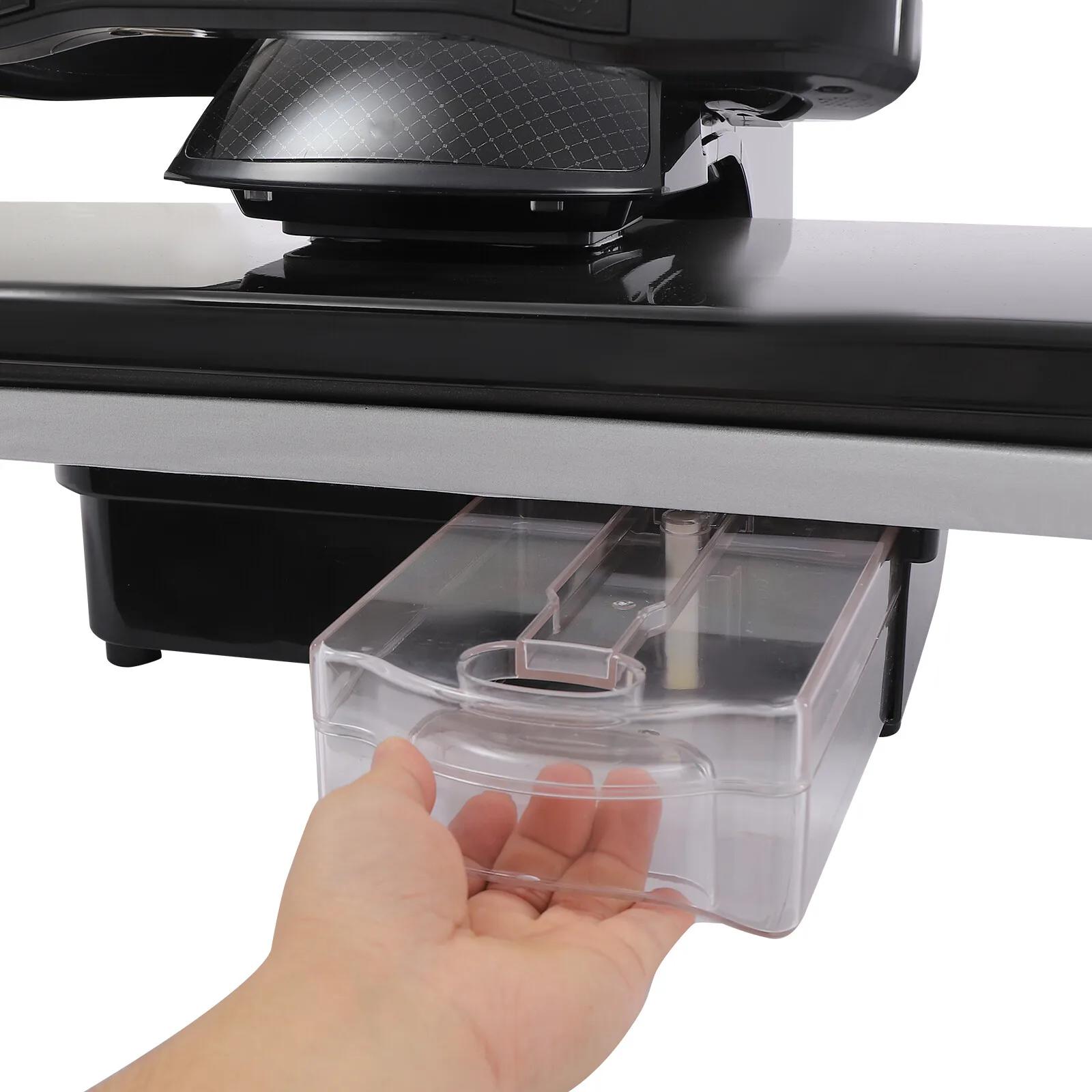

Intelligent Steam Press Machine 1600W Touch Screen 5 Fabric Modes 194-392°F Automatic Ironing System United States