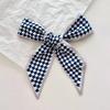 Kvinner Smalt Langt Skjerf Trykkmønster Chiffonsilke Strikk Svart Veskebånd Hodebånd Choker Streamer Hårbånd Lite Skjerf