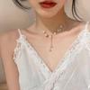 2025 Trendy Niche Beaded Necklace - Sweet, Pure, and Versatile High-End Style