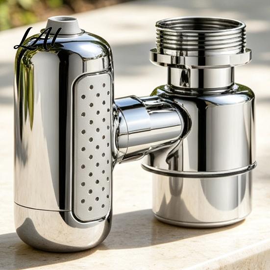 Universal Bathroom Sink Aerator Faucet Swivel Extender Built-in Filtration System And Four Gear Water Outlet 1040 Replacement Filter For Extender