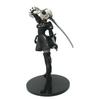 Figurine Anime Yorha 2B Série Noir et Blanc 18CM Figurine d'Action à Collectionner en PVC Modèle Poupée Statuette Cadeau