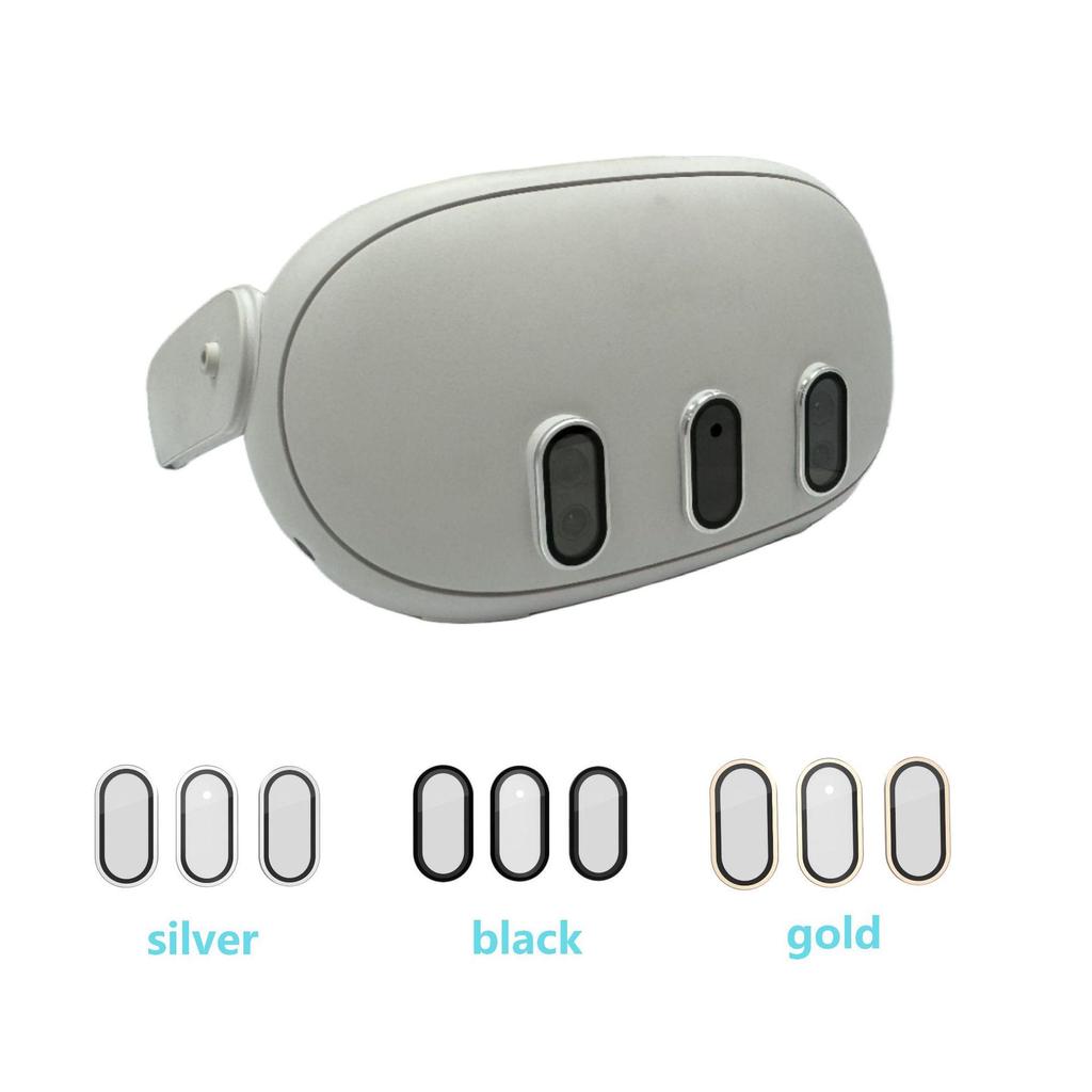 Meta Quest 3 VR Scratch-Resistant Alloy Glass Lens Film Set