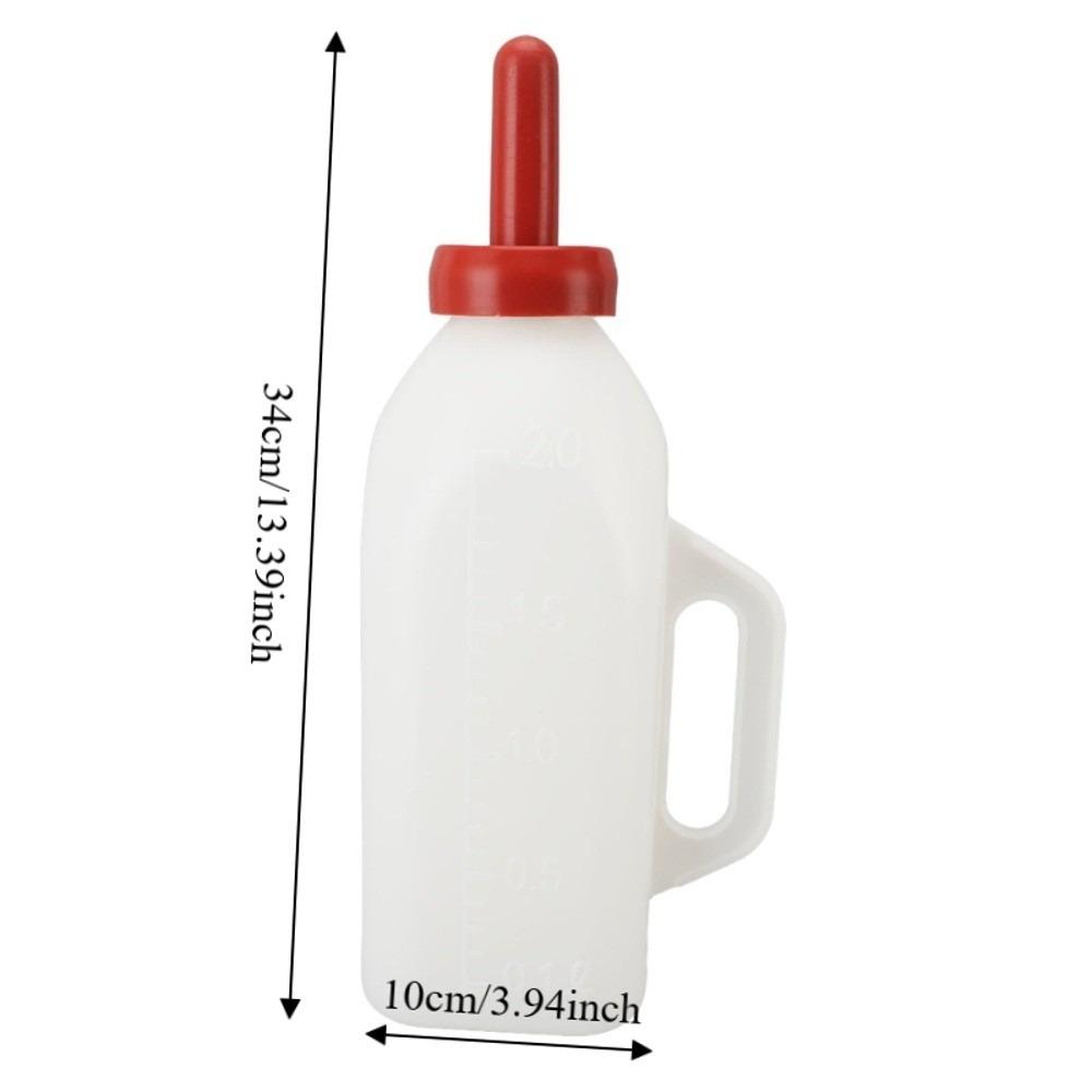 Silikon-Zitzenkälber-Milchflasche Dickes Design Kälbermilchflasche Weidefütterung