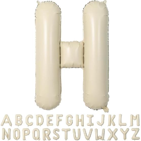 40 Inch Cream White 1 Balloon Numbers, Large Number 1 Balloon Foil Helium Number Balloons, Big 1st Foil Birthday Balloons for Boys Girls 1st Birthday