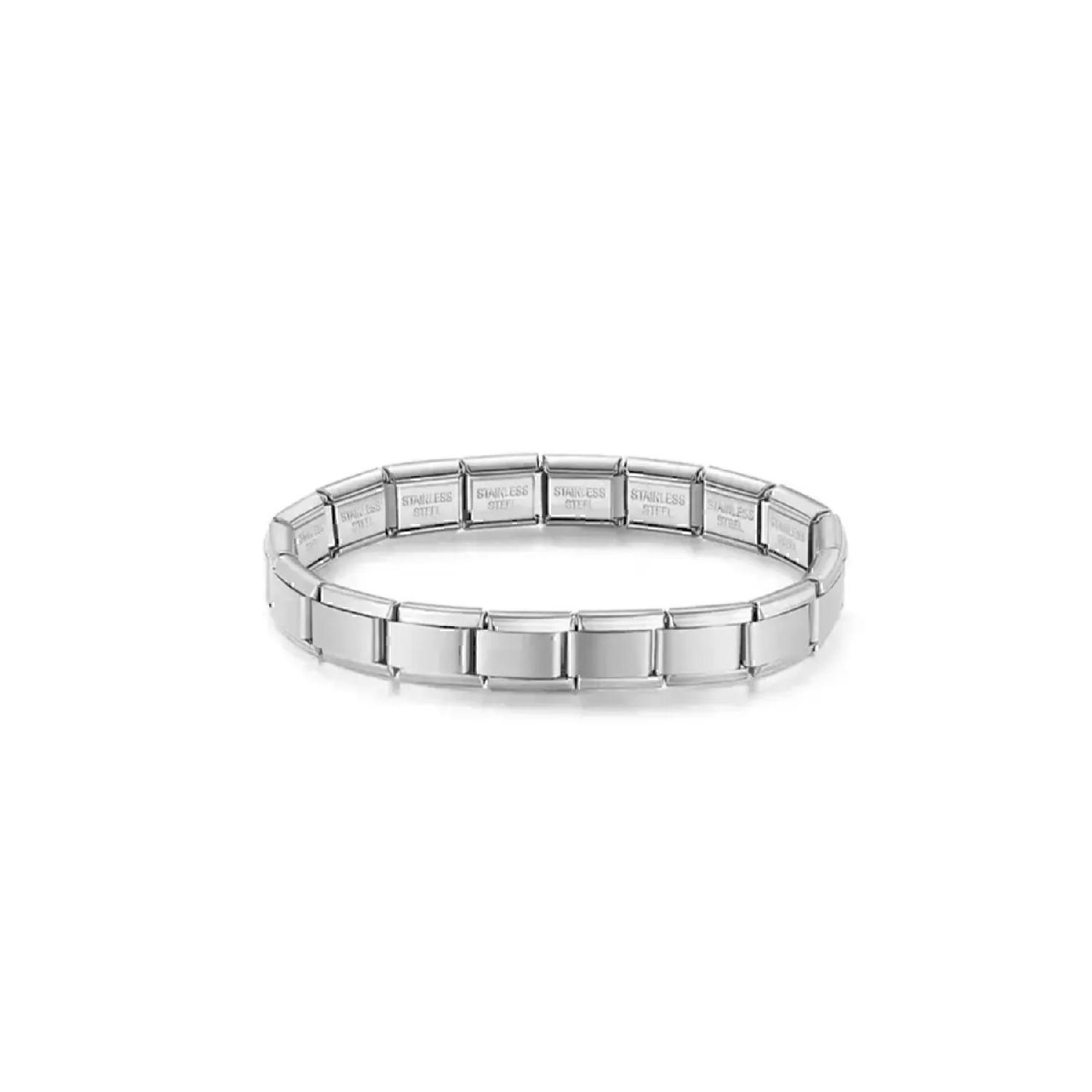 

Итальянский браслет-подвеска из нержавеющей стали без надписей 18 cm