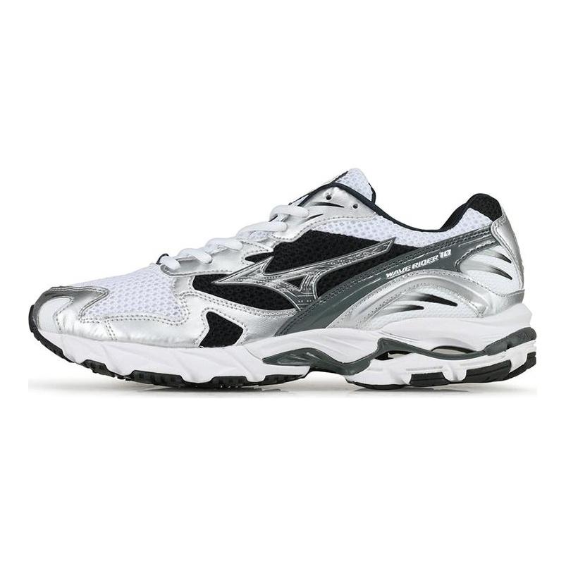 Wave Rider 10 Mizuno 'White Silver Black' D1GA210405