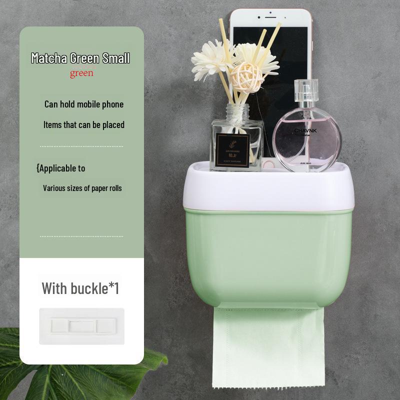 

Водонепроницаемый настенный держатель для туалетной бумаги без сверления