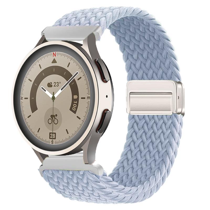 

Совместимый нейлоновый эластичный спортивный ремешок для часов для Huawei GT5 и Samsung Watch7 с магнитной застежкой 18mm