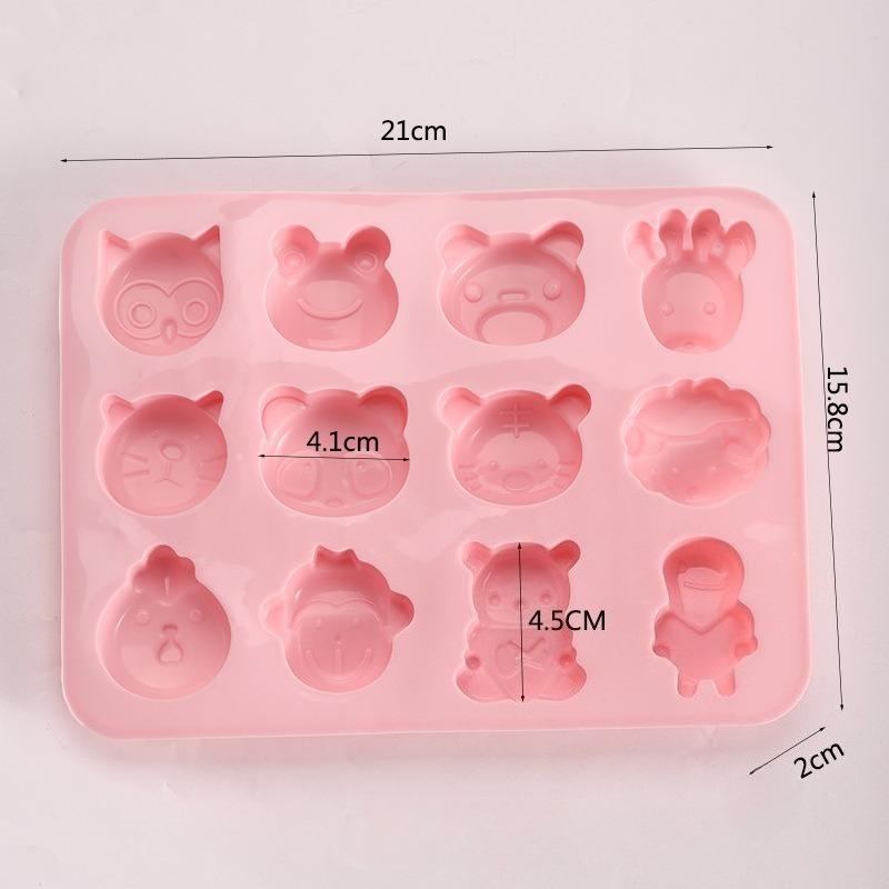 1PC Silicone Bowl Cake Mould Flower and Herb Home-made Jelly Chocolate Mould Food Grade Silicone Mould