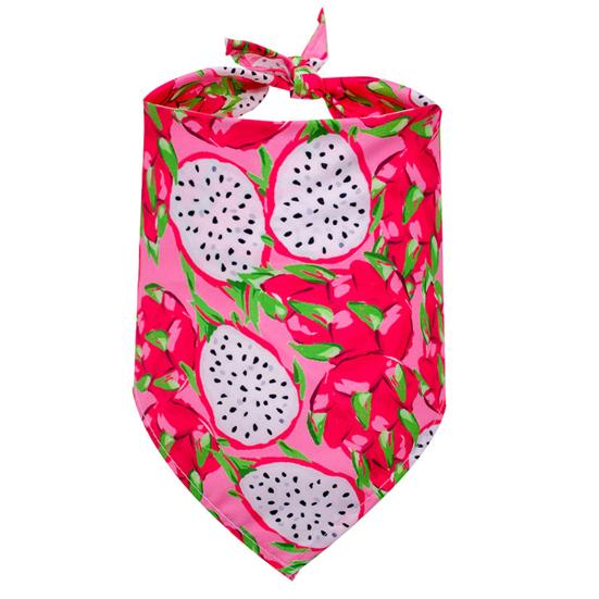 Dog Bandana Causal Style Fruit Print Triangle Scarf Pet Neckerchief Dog Bib