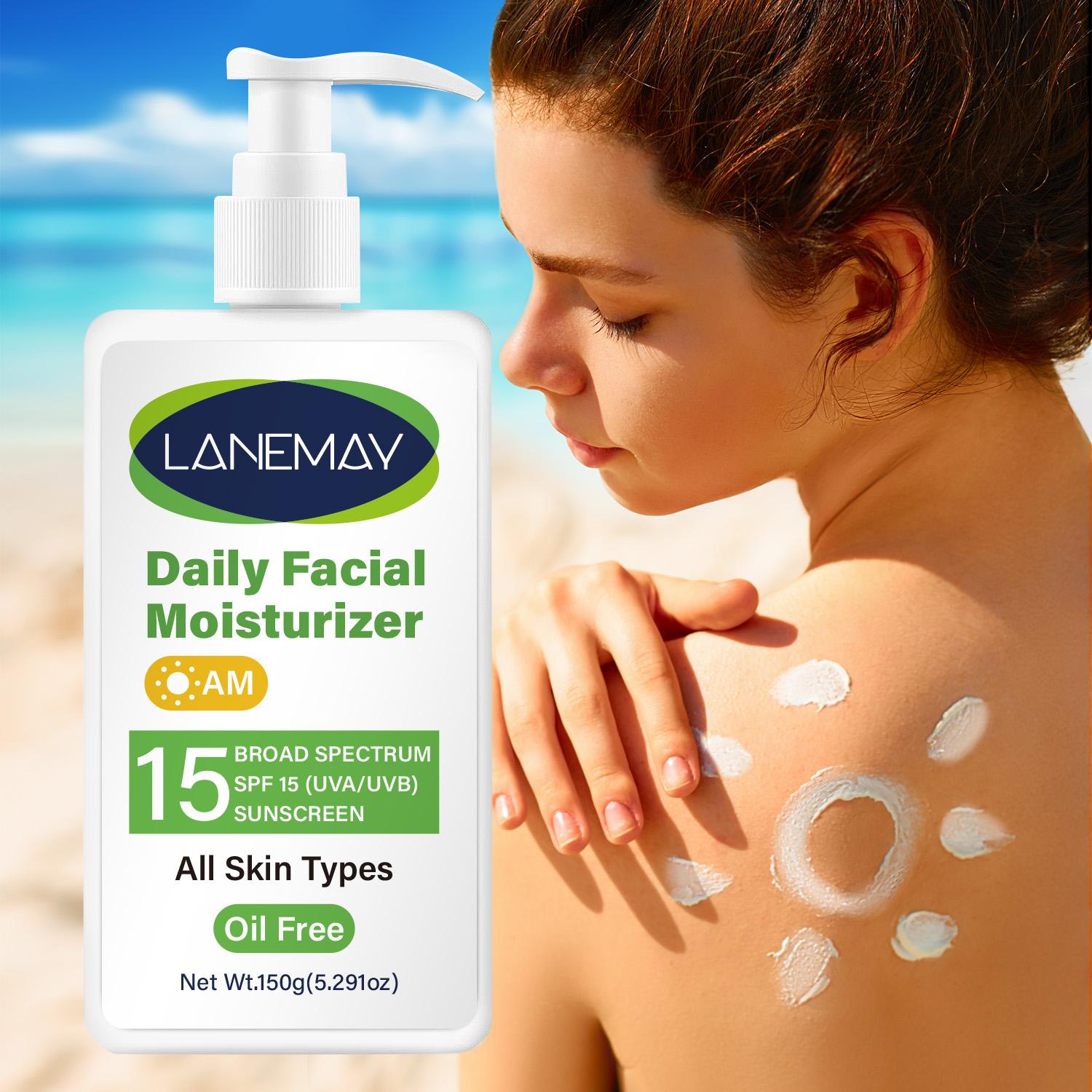 

Daily Facial Moisturizer--Moisturizes And Brightens For Skin-Hydrate-Suitable For Everyone s Sensitive Skin. 150g