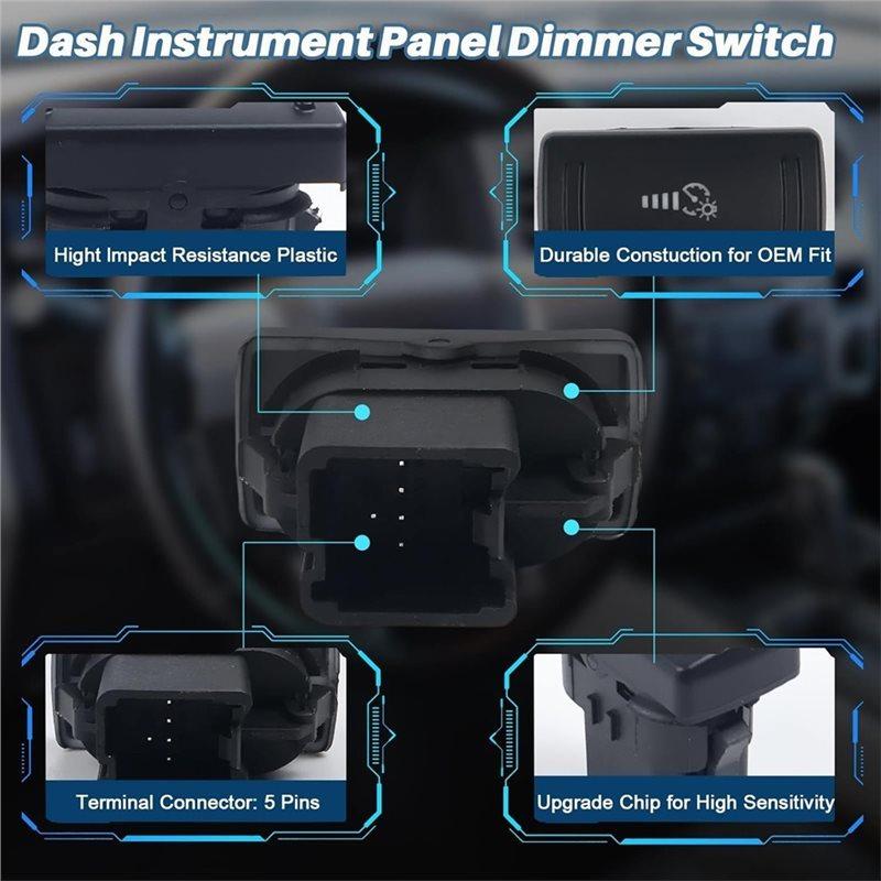 BC3Z11691AA Dash Trument Panel Dimmer Switch For Ford Expedition 2015-2017 F250 F350 F450 F550 Super Duty 2011-2016
