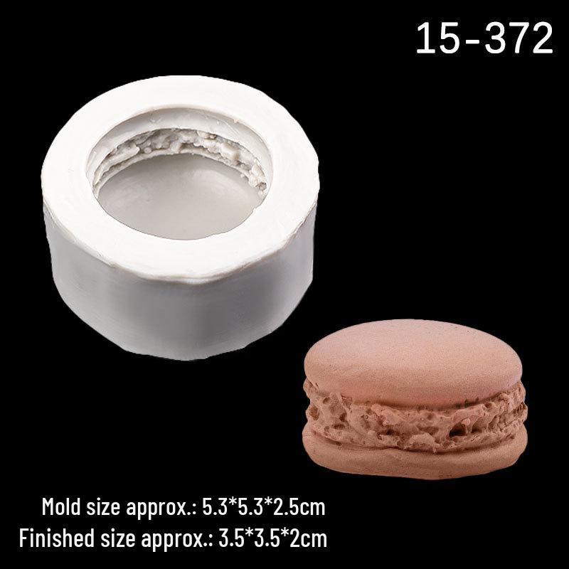 DIY Macaron Silicone Mold for Soap, Candle, and Chocolate Crafting