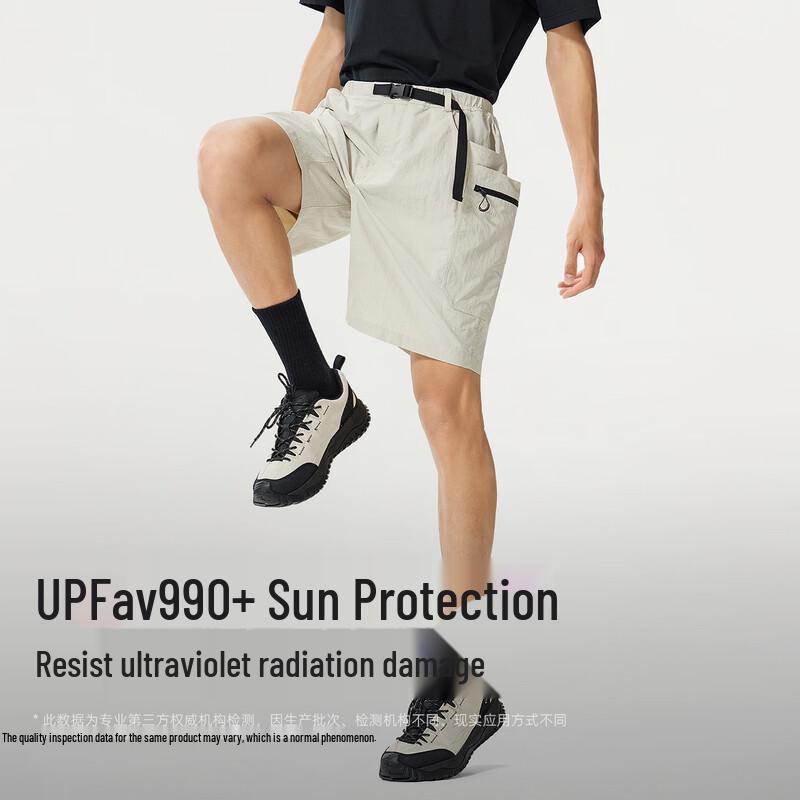 Penguin Camel Co-branded Unisex Quick-Dry Workwear Shorts