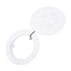 4 Inch Deck Plate Round Detachable Circular Sealing   Cover for Marine Yachts Boat Kayak