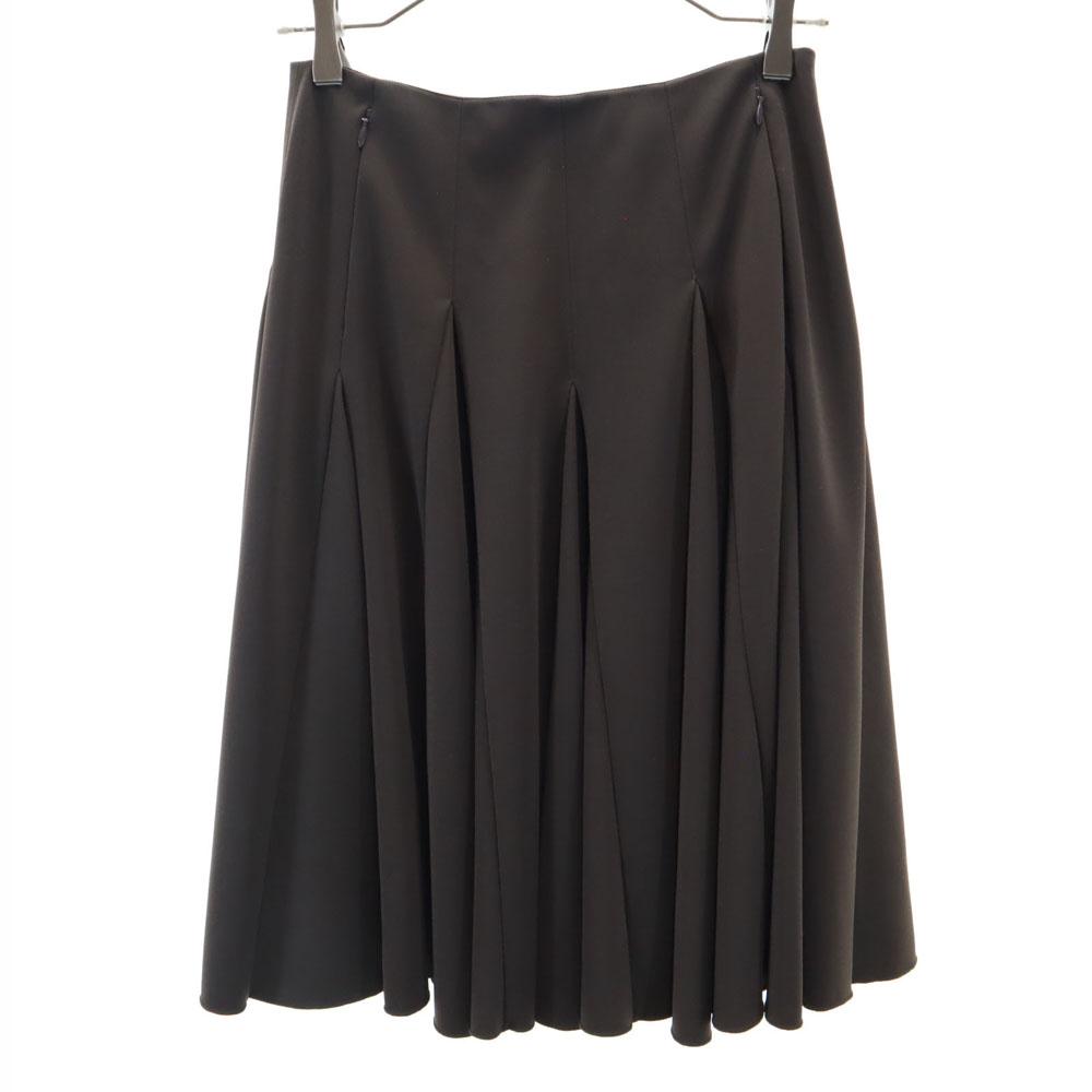 FOXEY NEW YORK made in Japan Midi length flare skirt 40 Bonding process Women Used