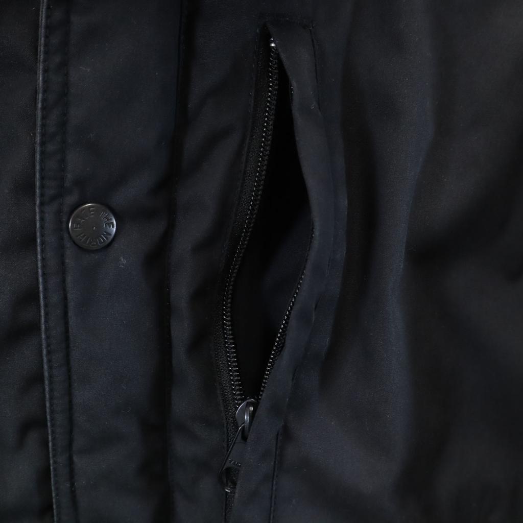 The North Face Bayhead Cross Talon Zip Dobbelt glidelås Dunjakke S Hettegenser Herre Brukt