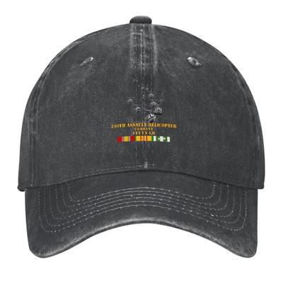Army 240th Assault Helicopter Co W VN SVC V1 Baseball Cap Party Hat Male Hat Custom Caps Boy Womens