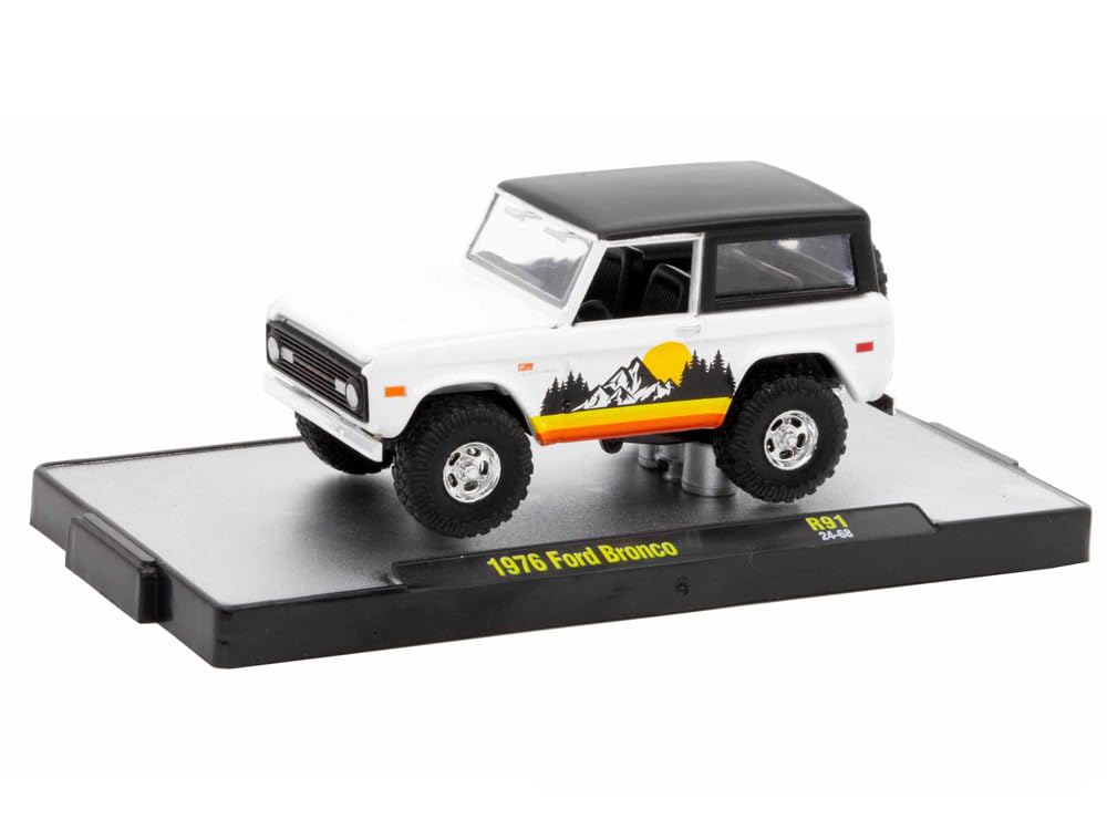 M2 Machines scale Sentix Release Ford 164 "Auto 91" "1976 Bronco"