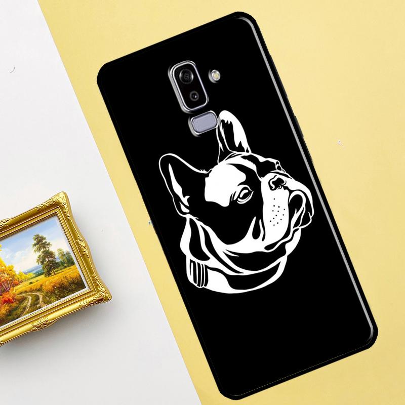 Süße Französische Bulldogge Hülle Für Samsung Galaxy J3 J5 J7 2017 J1 A3 A5 2016 A7 A9 J8 J6 J4 A6 A8 Plus 2018 Funda