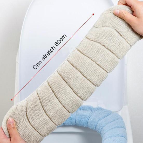 Toalettsetepute Ultramyk Holder Varmen Vaskbar Tegneserie All Inclusive Nærkrakkmatte Baderomstilbehør